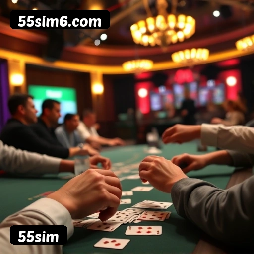 Variedade de slots 55sim